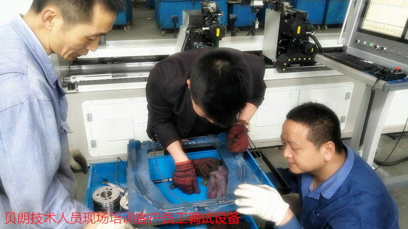 貝朗技術(shù)人員現(xiàn)場培訓圖一