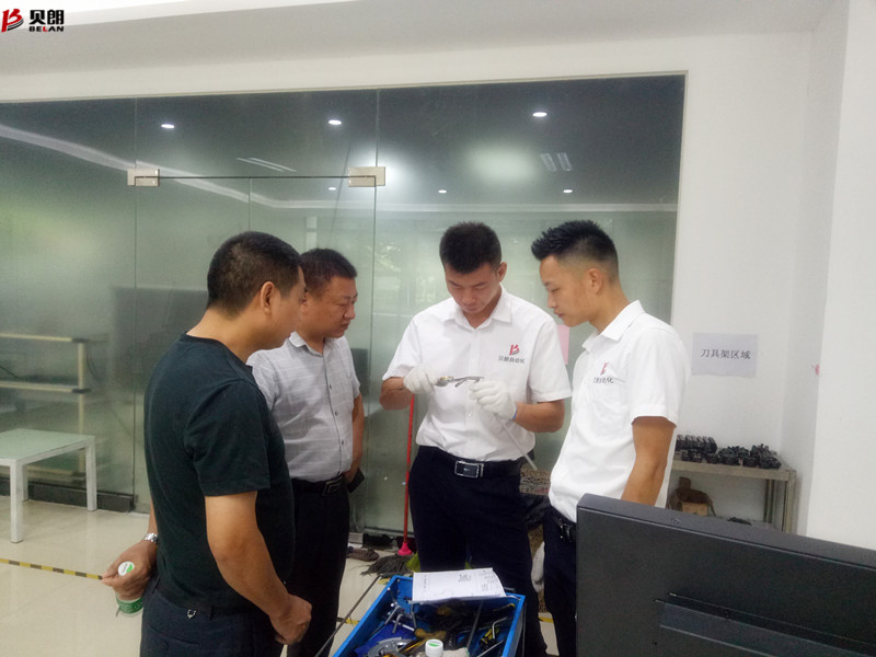 貝朗自動(dòng)化設(shè)備——客戶參觀現(xiàn)場