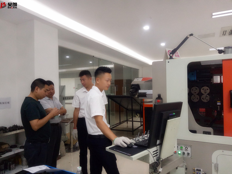 貝朗自動(dòng)化設(shè)備——客戶參觀現(xiàn)場